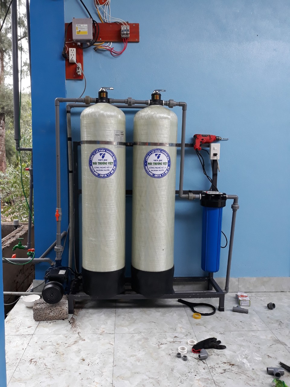 Phương pháp xử lý nước giếng khoan nhiễm sắt tại Nghệ An hiệu quả