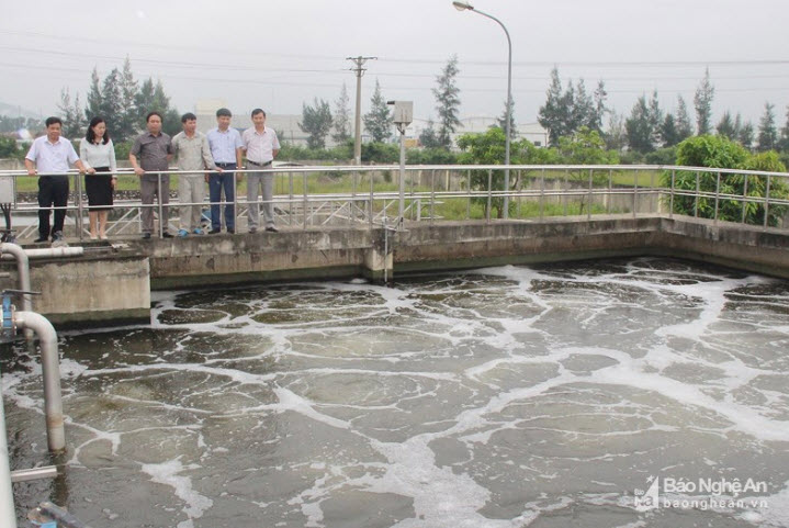 Xử lý nước thải KCN Nam Cấm- Nghệ An bảo vệ môi trường