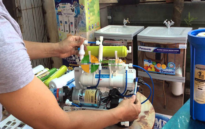 Quy trình sửa máy lọc nước tại TP Vinh, Nghệ An chính hãng